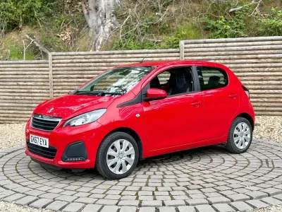 Used Peugeot 108 Active 2017 Red Hatchback