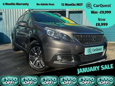 Grey Used 2018 Peugeot 2008 Allure SUV | £8,999 (Fair price)