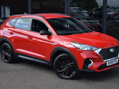 Used Hyundai Tucson N Line 177 HP (130 kW) 2019 Red SUV