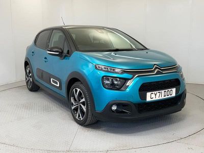 Blue Used 2022 Citroën C3 PureTech Hatchback | £8,995 (Good price)