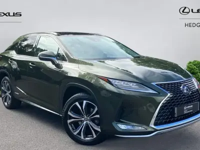 Usado Lexus RX450h 313 CV (230 kW) 2021 Verde SUV