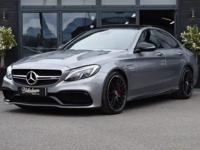 Used Mercedes C63S AMG Premium 2016 Silver Sedan