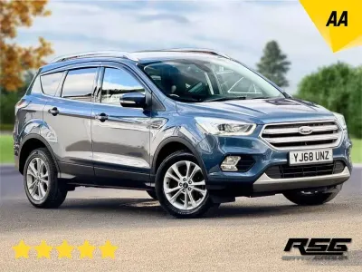 Used Ford Kuga Titanium 150 HP (110 kW) 2018 Blue SUV