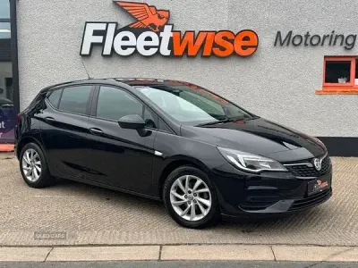 Used Vauxhall Astra Business Edition 122 HP (89 kW) 2020 Black Hatchback