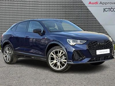 Used Audi Q3 Black Edition 150 HP (110 kW) 2025 Blue SUV