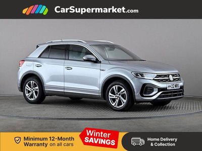 Silver Used 2022 VW T-Roc R-line SUV | £19,197 (Fair price)