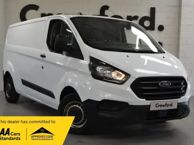 Used Ford Transit Custom 105 HP (77 kW) 2020 White Van