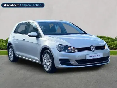 Used VW Golf VII S 125 HP (91 kW) 2016 Silver Hatchback