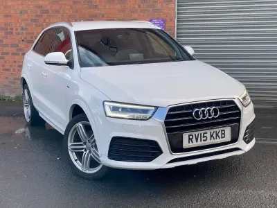 Used Audi Q3 S-Line 150 HP (110 kW) 2015 White SUV