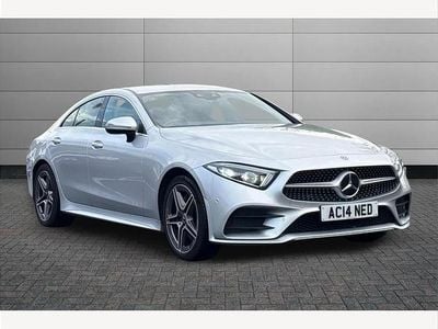 Silver Used 2019 Mercedes CLS350 AMG line Coupe | £22,833 (Good price)