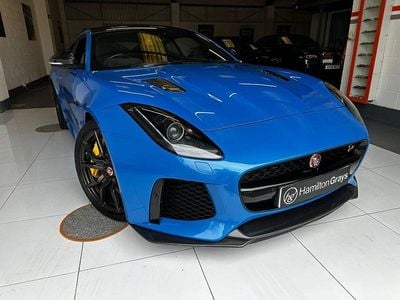 Used Jaguar F-Type Supercharged 575 HP (422 kW) 2016 Blue Coupe