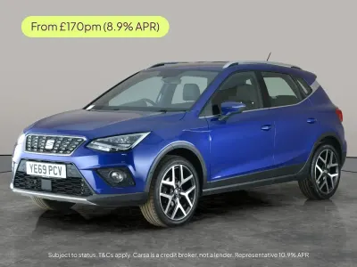 Usado Seat Arona XCELLENCE Lux 115 CV (84 kW) 2019 Azul SUV