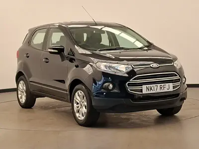 Used Ford Ecosport Zetec 112 HP (82 kW) 2017 Black SUV