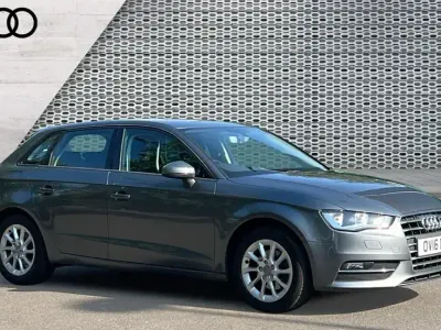Used Audi A3 Comfort 125 HP (91 kW) 2016 Monsoon grey