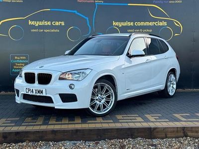 White Used 2014 BMW X1 M Sport SUV | £7,990 (A bit pricey)