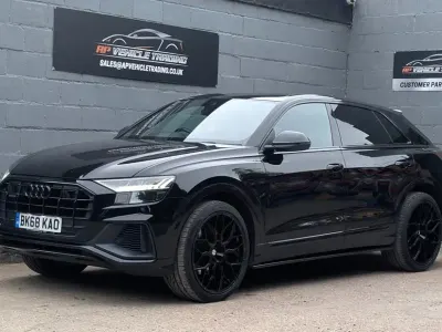 Used Audi Q8 S-Line 286 HP (210 kW) 2018 Black SUV