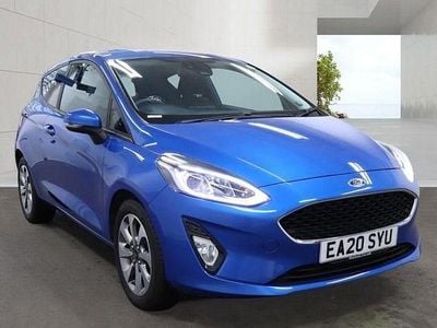 Used Ford Fiesta Trend 75 HP (55 kW) 2020 Blue Hatchback
