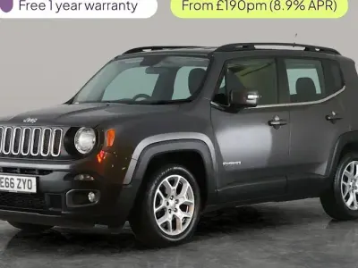 Used Jeep Renegade Longitude 120 HP (88 kW) 2017 Grey SUV