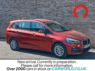 Used BMW 218 Comfort Edition 136 HP (100 kW) 2020 Orange MPV