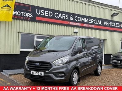 Grey Used 2019 Ford Transit Custom Trend Van | £11,500 (A bit pricey)