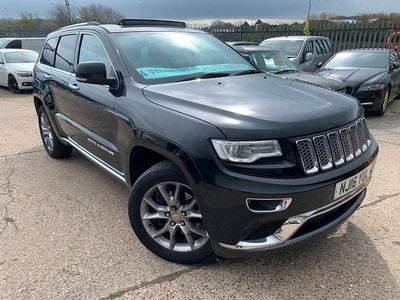Used Jeep Grand Cherokee Summit 243 HP (178 kW) 2016 Black SUV