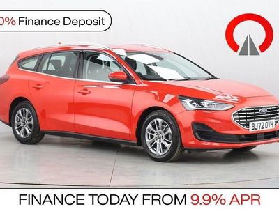 Used Ford Focus Titanium 125 HP (91 kW) 2022 Red Estate