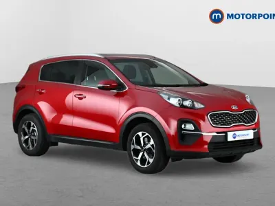 Used Kia Sportage 136 HP (100 kW) 2021 Red SUV