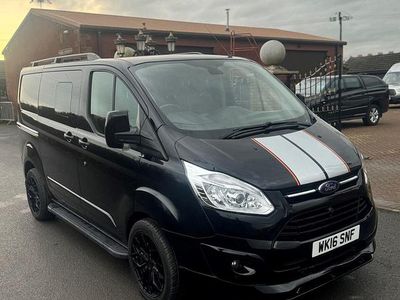 Used Ford Transit Custom Limited 125 HP (91 kW) 2016 Black Van