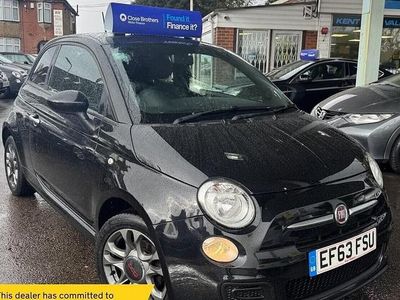 Used Fiat 500 S 69 HP (50 kW) 2014 Black Hatchback