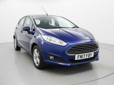 Usado Ford Fiesta Zetec 2017 Azul Citadino