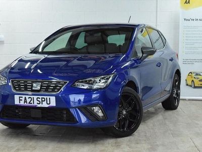 Used Seat Ibiza XCELLENCE 110 HP (80 kW) 2021 Blue Hatchback
