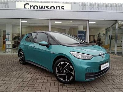 Turquoise Used 2022 VW ID.3 Pro Performance Hatchback | £17,990 (Fair price)