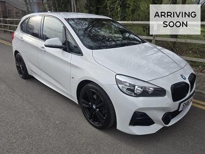Used BMW 216 Active Tourer M Sport 116 HP (85 kW) 2018 White MPV