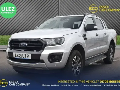 Used Ford Ranger Wildtrack 210 HP (154 kW) 2021 Silver Pickup