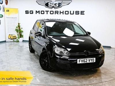 Used VW Golf VII Match 105 HP (77 kW) 2012 Black Hatchback