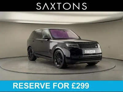 Used Land Rover Range Rover Autobiography 530 HP (389 kW) 2022 Santorini black SUV