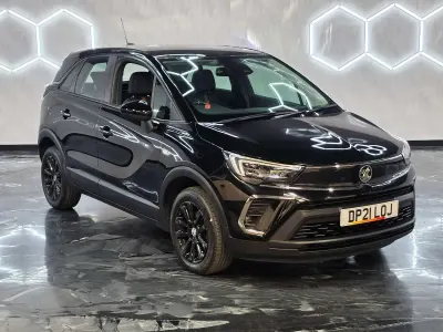 Used Vauxhall Crossland S 130 HP (95 kW) 2021 Black SUV