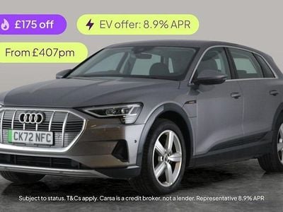 Grey Used 2022 Audi e-tron Comfort SUV | £22,324 (Good price)