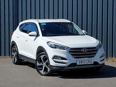 Używany Hyundai Tucson Premium 136 KM (100 kW) 2017 Biały SUV