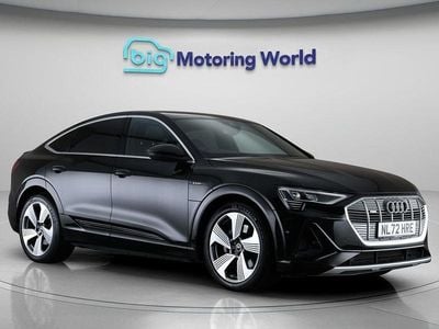 Black Used 2022 Audi e-tron Sportback S-Line SUV | £19,000 (Fair price)