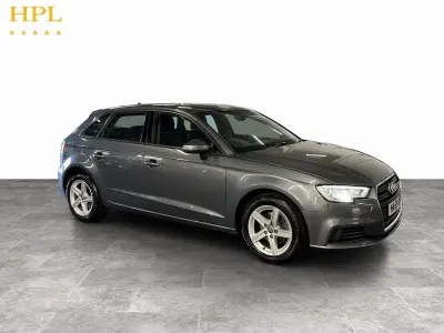 Used Audi A3 Sportback Design 116 HP (85 kW) 2019 Grey Hatchback