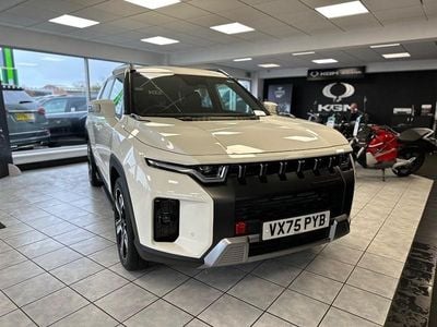 Grand white Used 2025 Ssangyong (KGM) Torres SUV | £32,990