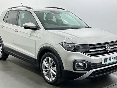 Usado VW T-Cross Active 110 HP (80 kW) 2021 Cinzento SUV