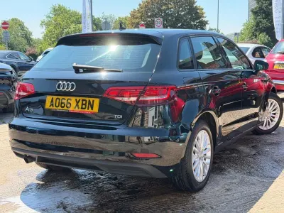 Used Audi A3 Sportback Design 110 HP (80 kW) 2016 Black Hatchback