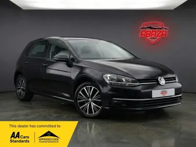 Used VW Golf VII SE 110 HP (80 kW) 2018 Black Hatchback