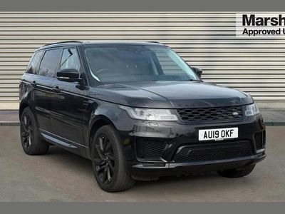 Used Land Rover Range Rover Sport Autobiography Dynamic 404 HP (297 kW) 2019 Metallic  santorini black SUV