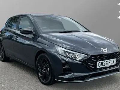 New Hyundai i20 Blackline 90 HP (66 kW) 2026 Aurora grey Hatchback