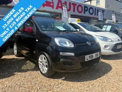 Used Fiat Panda Easy 69 HP (50 kW) 2016 Black Hatchback