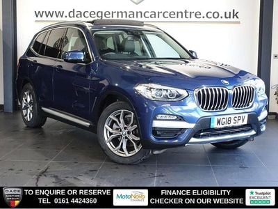 Used BMW X3 xLine 355 HP (261 kW) 2018 Blue SUV