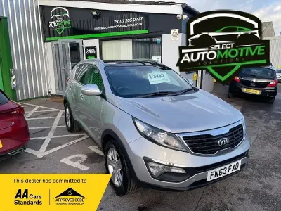 Używany Kia Sportage 114 KM (83 kW) 2013 Srebrny SUV